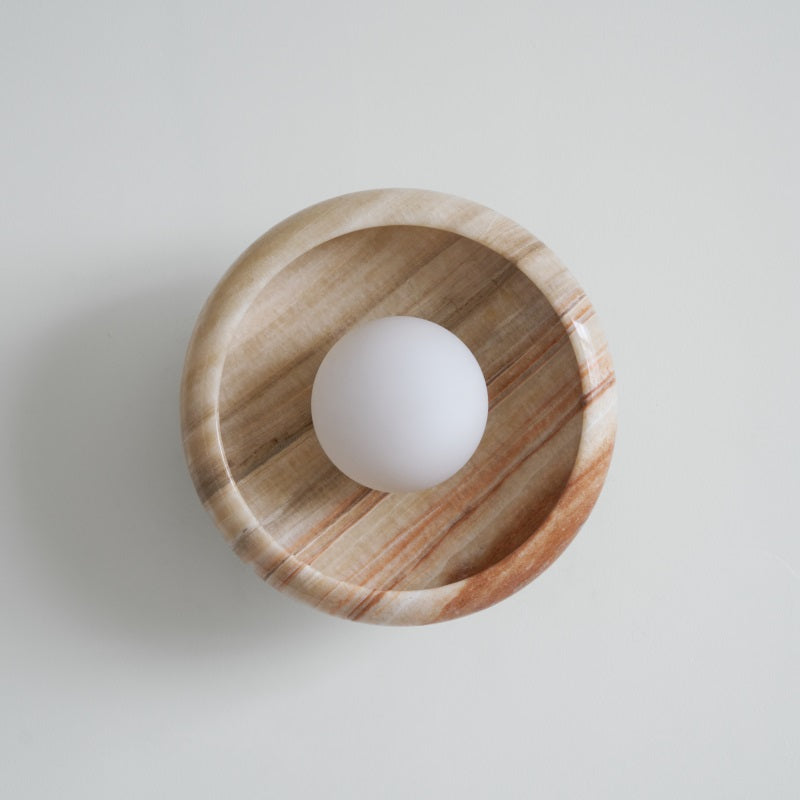 Lámpara de Pared de Mármol con Diseño Moderno y Luz Difusa – Ideal para Interiores Elegantes 29