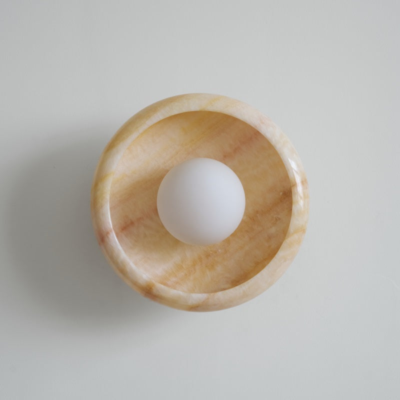 Lámpara de Pared de Mármol con Diseño Moderno y Luz Difusa – Ideal para Interiores Elegantes 46