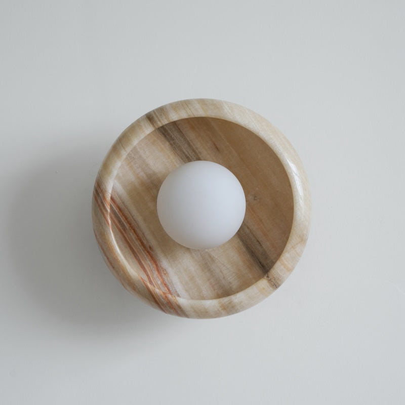 Lámpara de Pared de Mármol con Diseño Moderno y Luz Difusa – Ideal para Interiores Elegantes 51