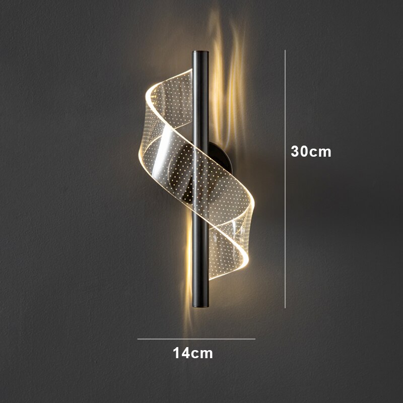 Lámpara de Pared de Vidrio Elegante con Candelabro Regulable – Aplique Pared para Salón y Dormitorio 5