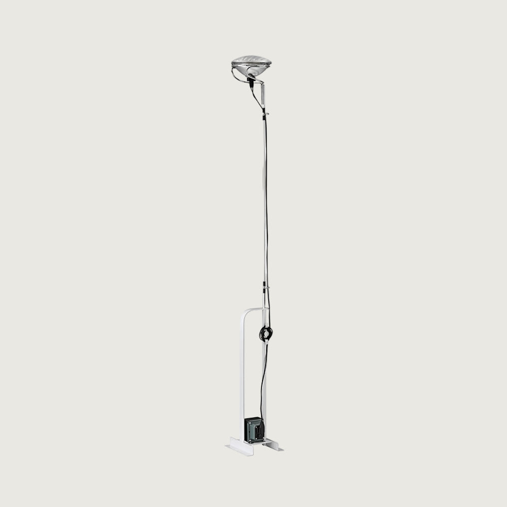 Lámpara de Pie Ajustable Moderna con Luz LED Integrada – Estilo Industrial y Color Negro para Salón 0