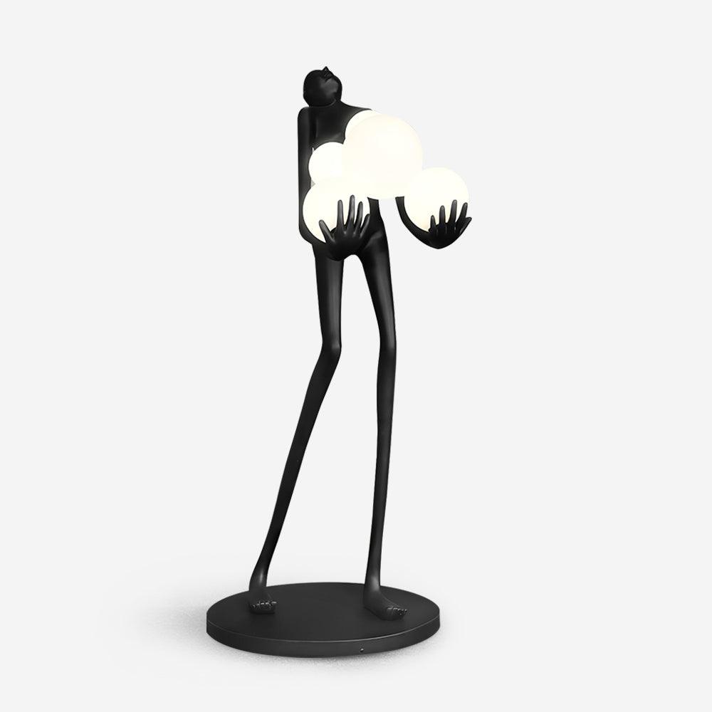 Lámpara de Pie Artística con Diseño Elegante y Luz Cálida – Disponible en Varios Tamaños y Colores 1
