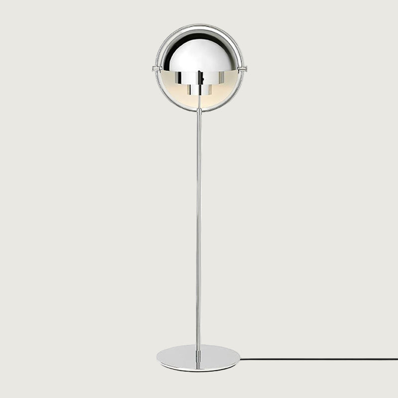 Lámpara de Pie Elvira de Diseño Minimalista en Metal con Acabado Dorado y Luz Suave 10