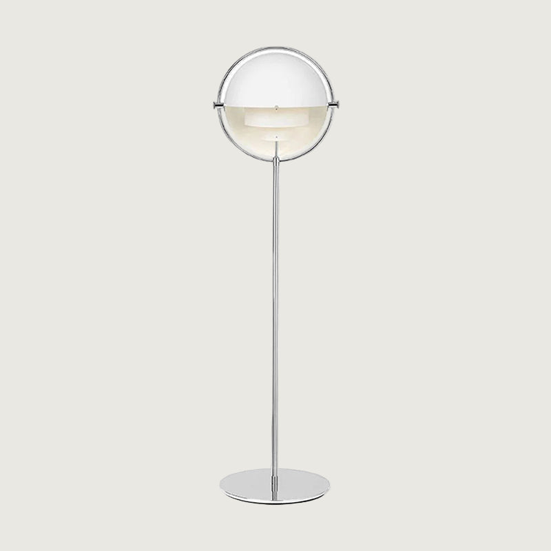 Lámpara de Pie Elvira de Diseño Minimalista en Metal con Acabado Dorado y Luz Suave 9