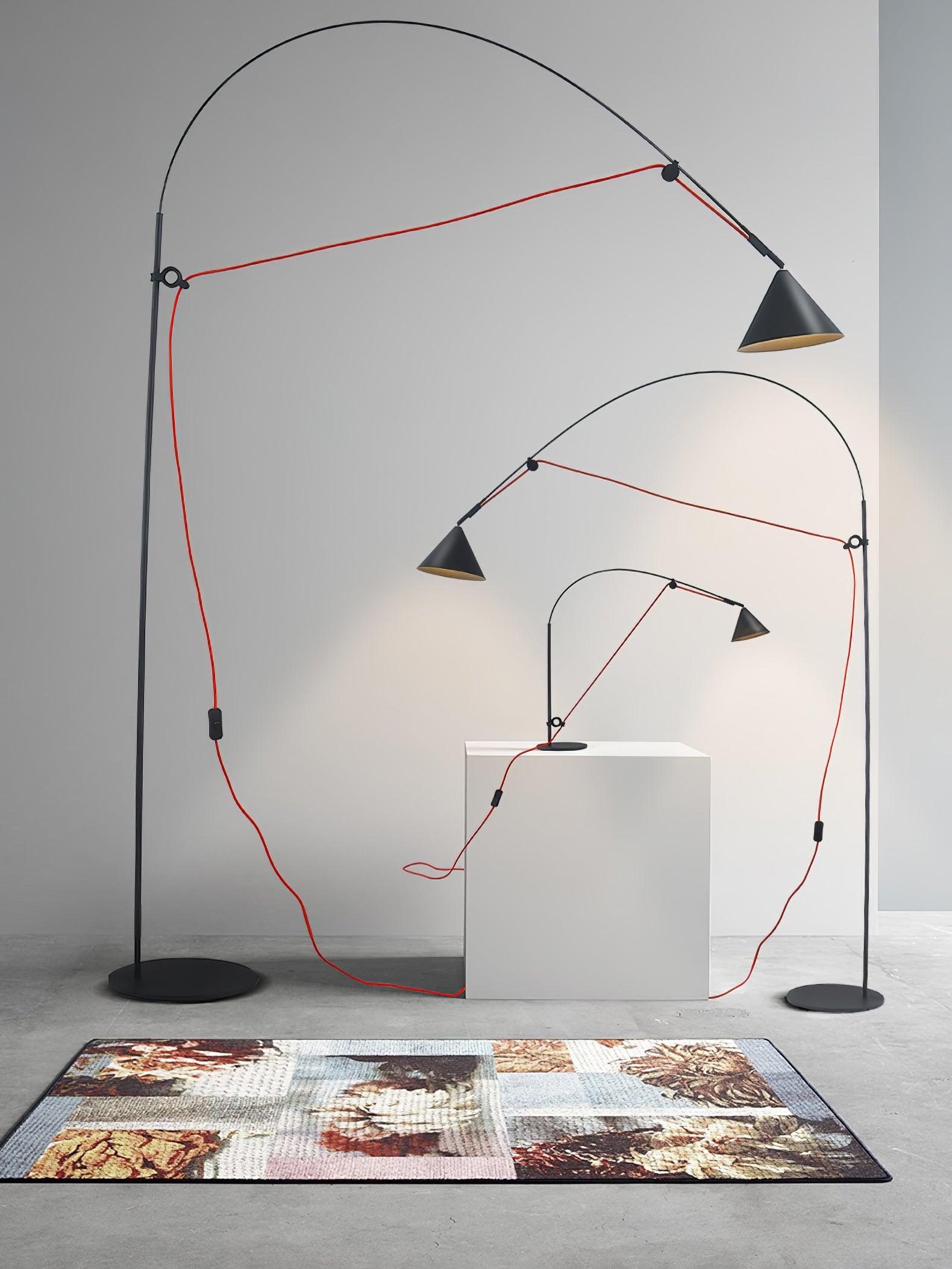 Lámpara de Pie Flexora Luxe con Diseño Ajustable y Luz LED Integrada 5