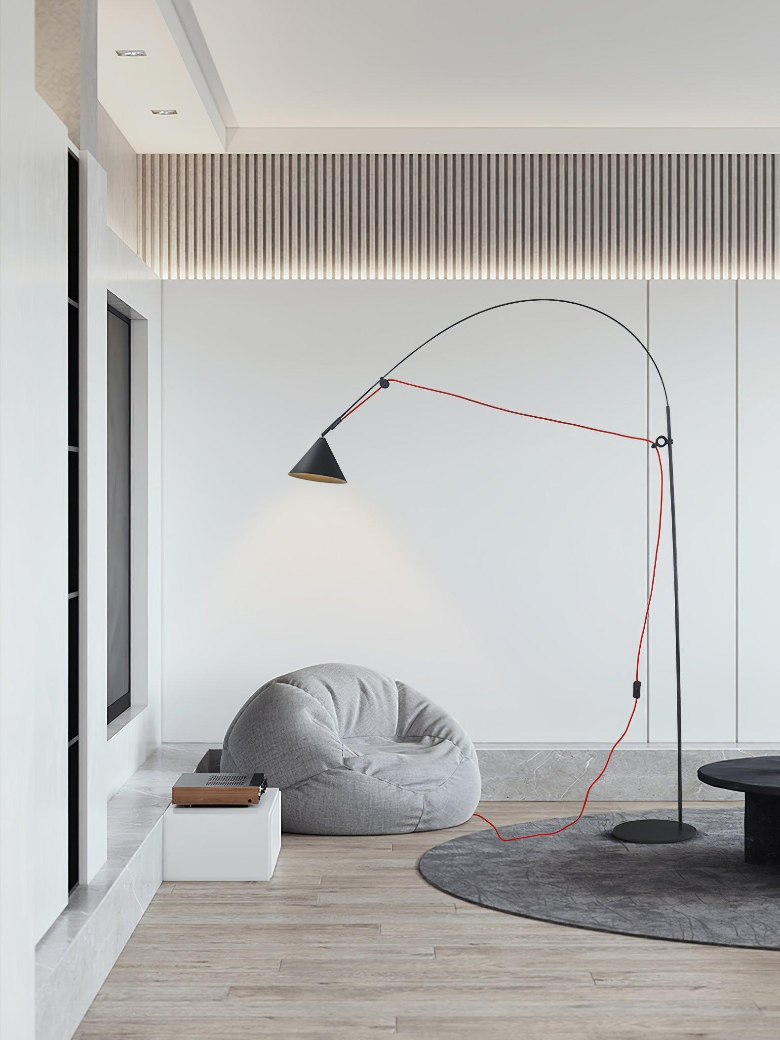 Lámpara de Pie Flexora Luxe con Diseño Ajustable y Luz LED Integrada 6