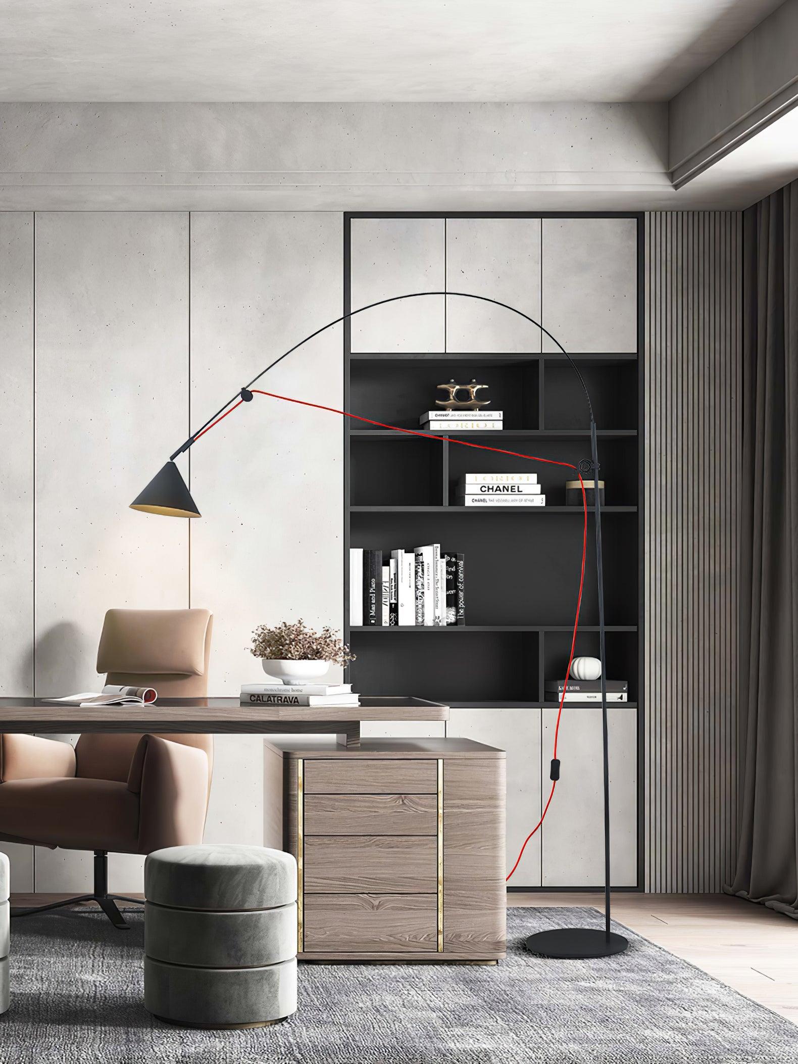 Lámpara de Pie Flexora Luxe con Diseño Ajustable y Luz LED Integrada 8