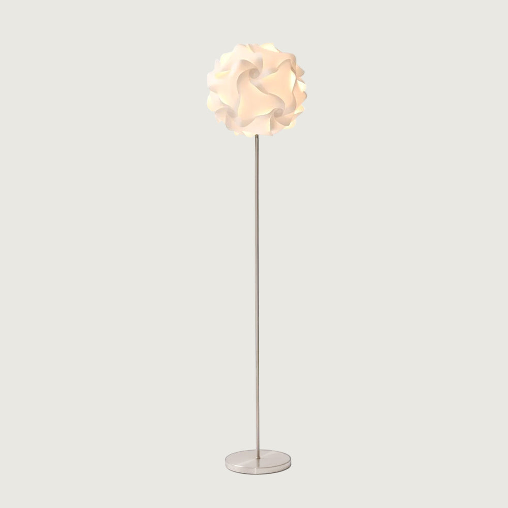 Lámpara de Pie Floral Elegante con Luz LED y Diseño Moderno – Ideal para Decoración Interior 1