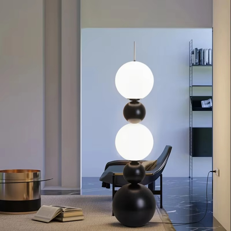 Lámpara de Pie Kalebas Auténtica con Diseño Artesanal y Luz LED – Elegancia Natural para el Hogar 2