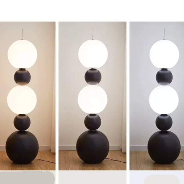 Lámpara de Pie Kalebas Auténtica con Diseño Artesanal y Luz LED – Elegancia Natural para el Hogar 8