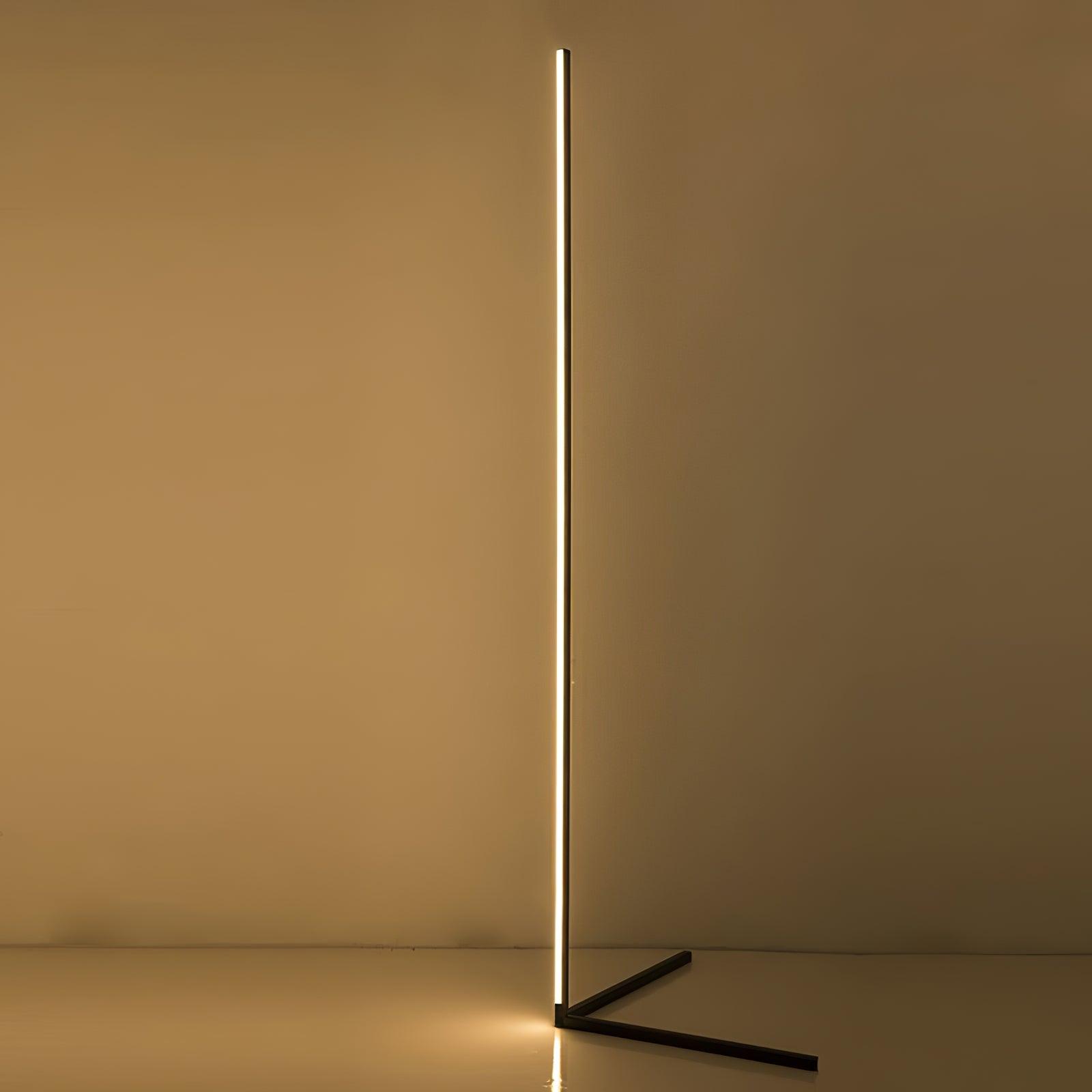 Lámpara de Pie LED Minimalista con Diseño Elegante y Control Remoto – Ideal para Interiores 0