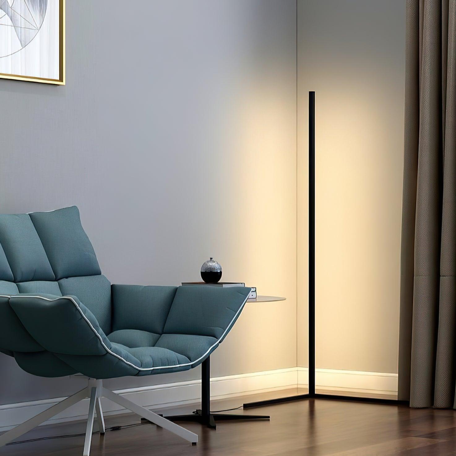 Lámpara de Pie LED Minimalista con Diseño Elegante y Control Remoto – Ideal para Interiores 5