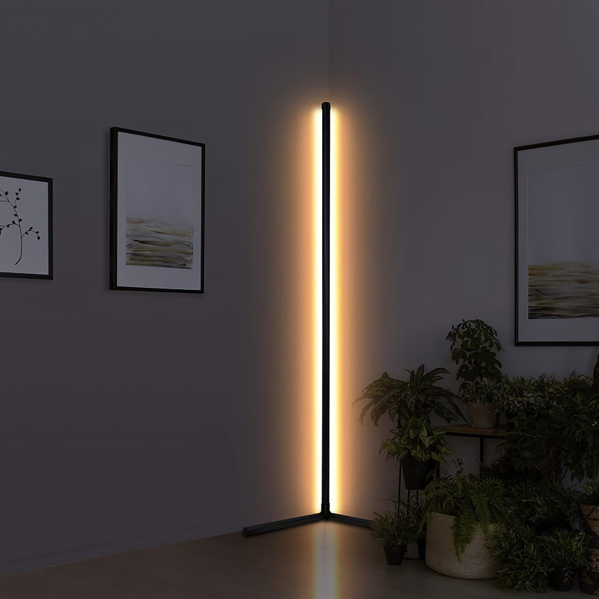 Lámpara de Pie LED Minimalista con Diseño Elegante y Control Remoto – Ideal para Interiores 6