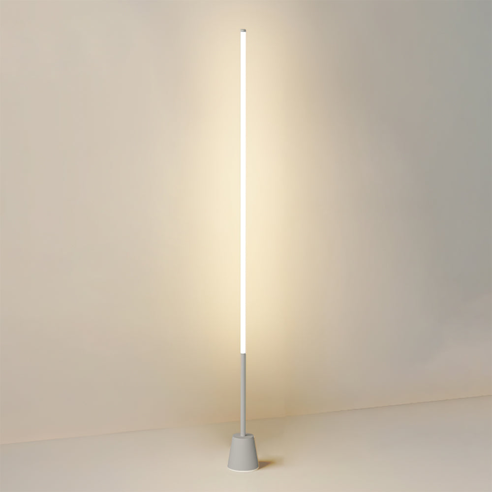 Lámpara de Pie Moderna Negra Dimmable con Control Remoto y Diseño Minimalista para Salón y Hogar 9