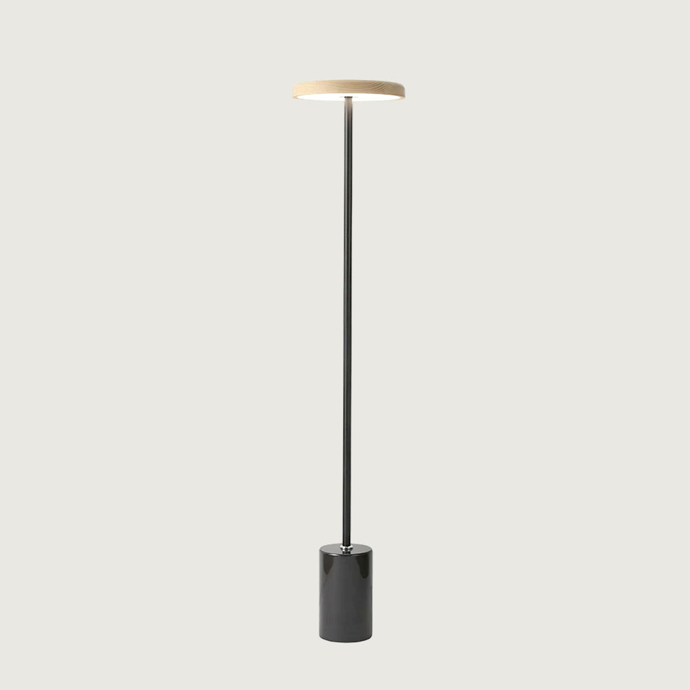 Lámpara de Pie Moderna con Luz LED de Tres Colores y Diseño Minimalista 1