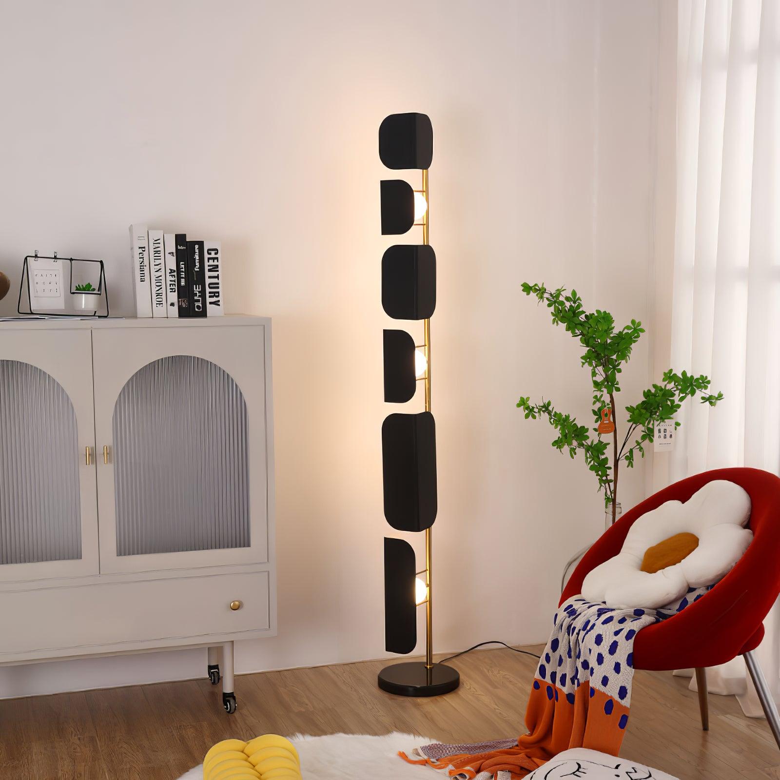 Lámpara de Pie Moderna de Metal y Mármol con Diseño Contemporáneo – 173 cm de Altura 4