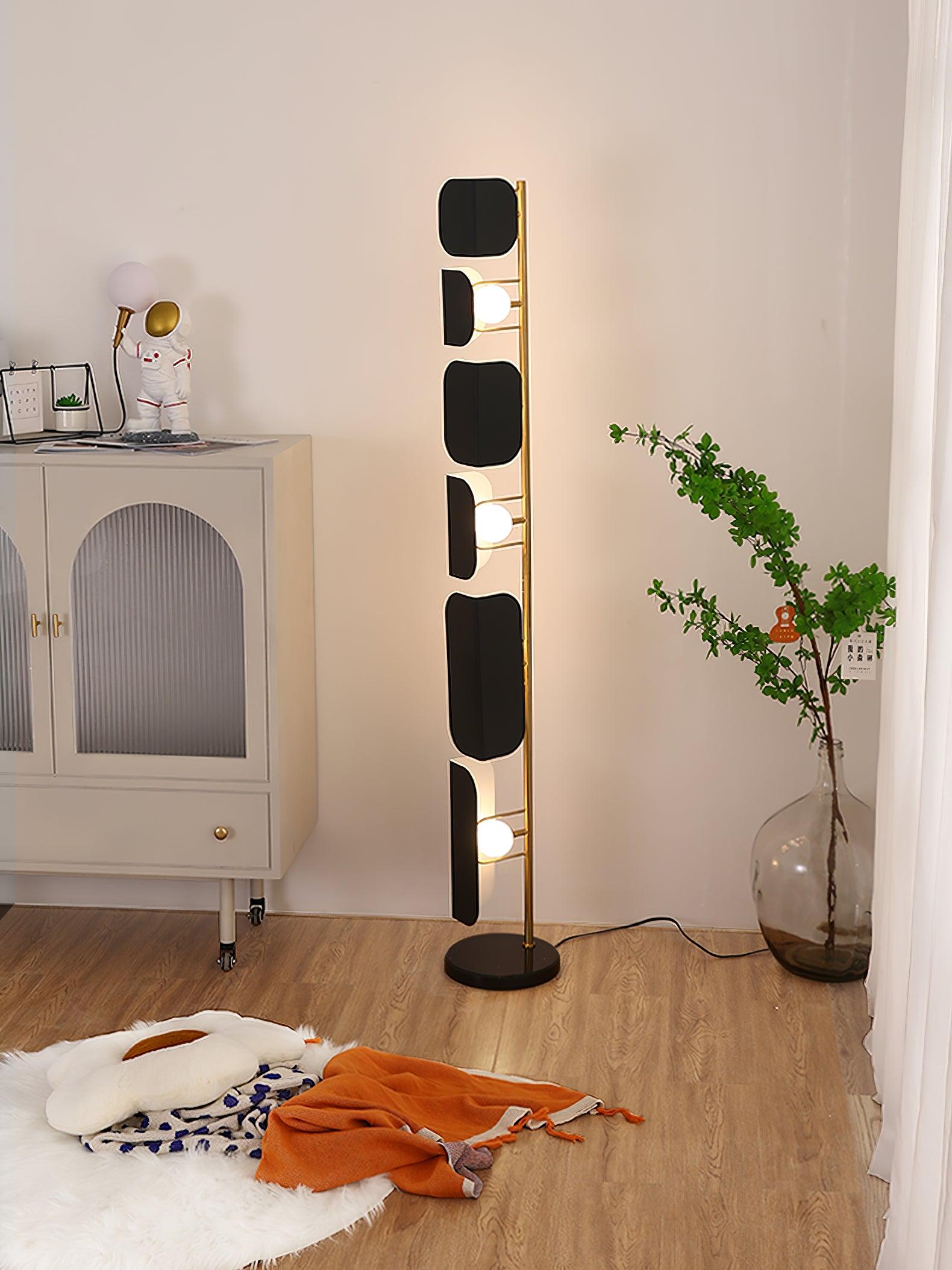 Lámpara de Pie Moderna de Metal y Mármol con Diseño Contemporáneo – 173 cm de Altura 6