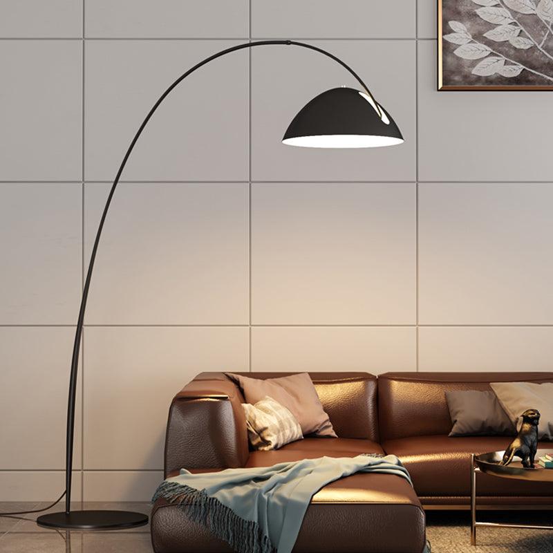Lámpara de Pie Verse Arc con Diseño Escandinavo y Brazo Ajustable – Ideal para Salas y Dormitorios 0