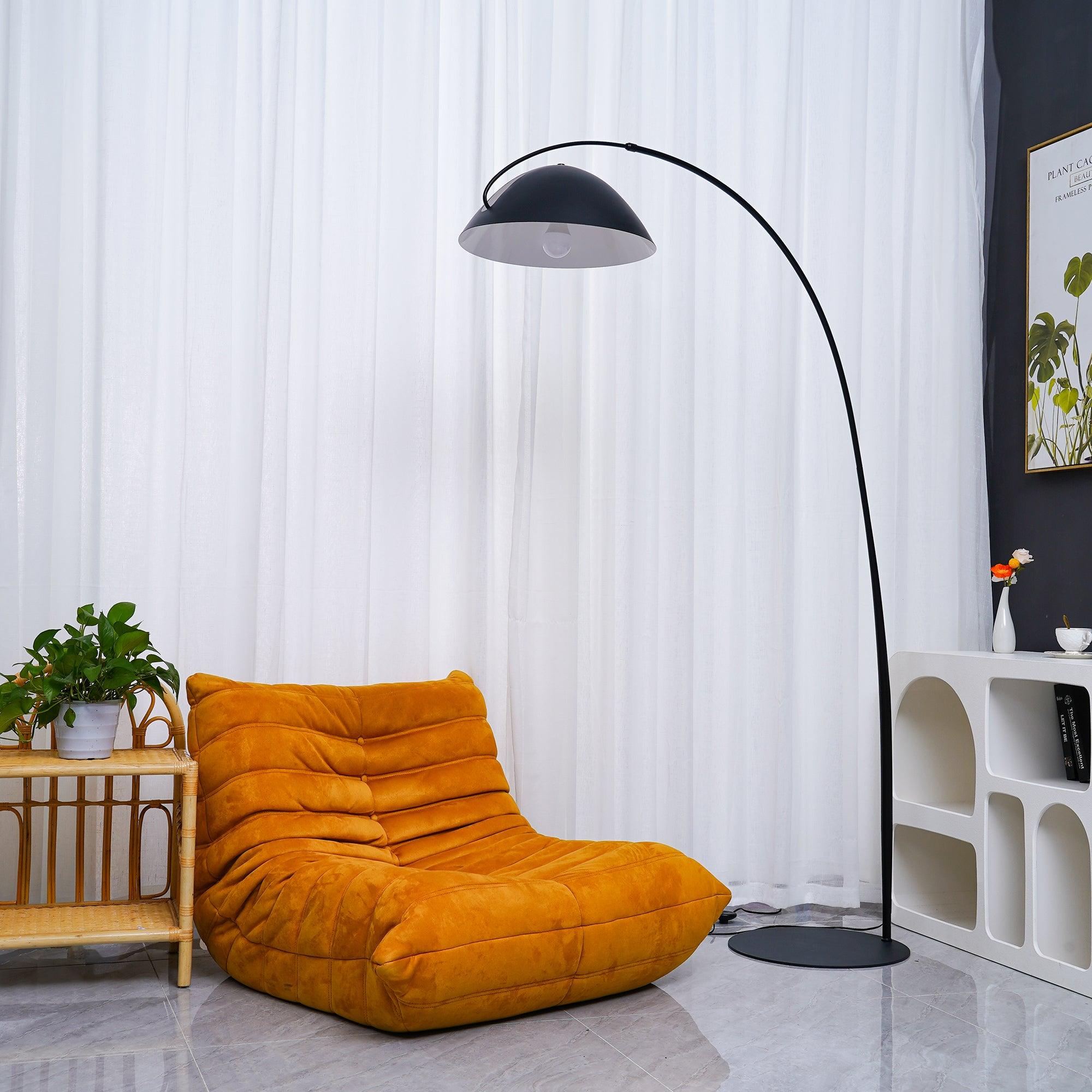 Lámpara de Pie Verse Arc con Diseño Escandinavo y Brazo Ajustable – Ideal para Salas y Dormitorios 6