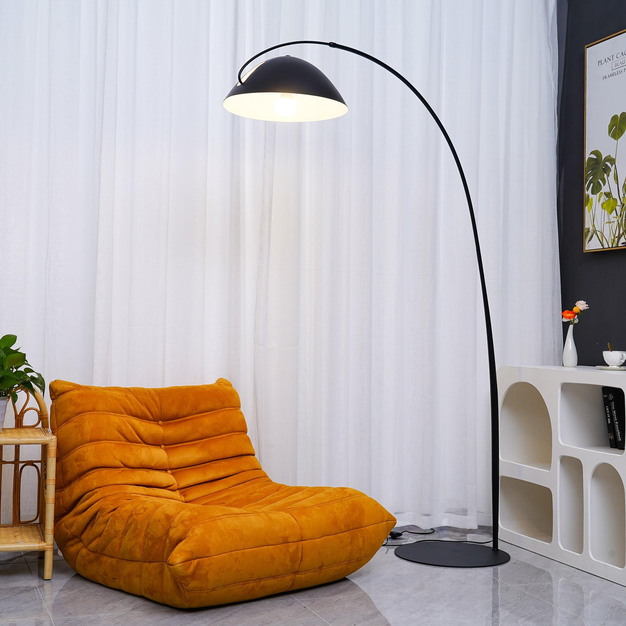 Lámpara de Pie Verse Arc con Diseño Escandinavo y Brazo Ajustable – Ideal para Salas y Dormitorios 7