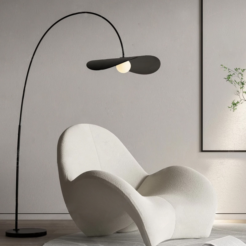 Lámpara de Pie Wabi Sabi con Diseño Artesanal y Luz LED – Estilo Minimalista 0