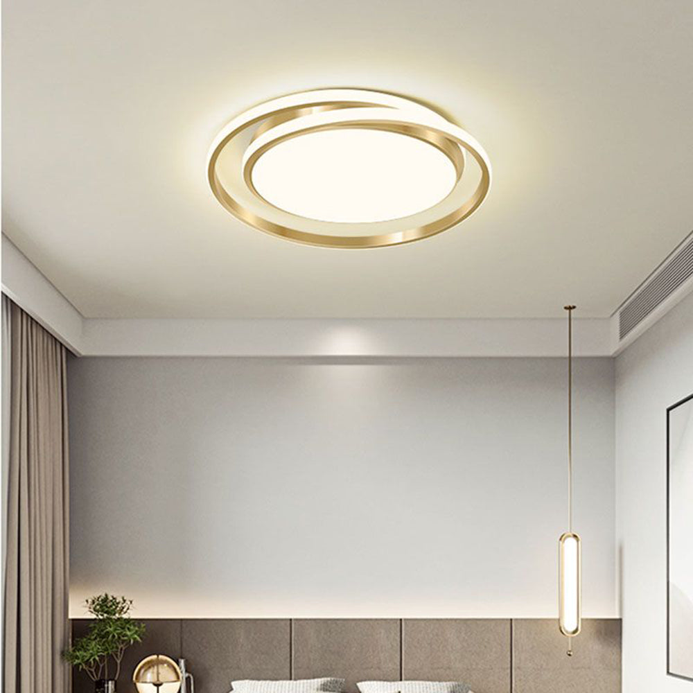 Lámpara de Techo Circular LED Minimalista de 48W para Ambientes Modernos 7