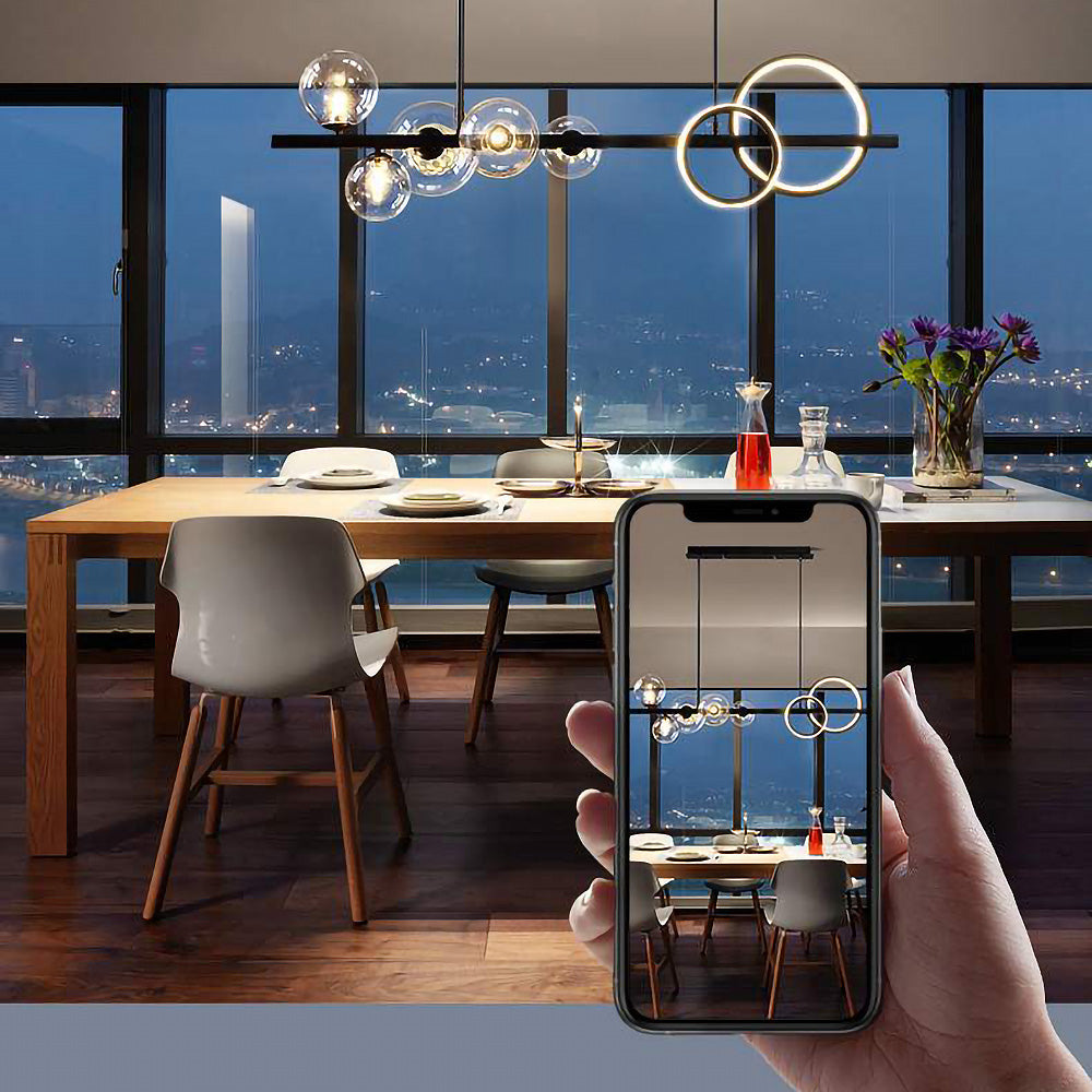 Lámpara de Techo Creativa de Diseño Nórdico – Lámpara de Araña Moderna para Comedor y Sala de Estar 3