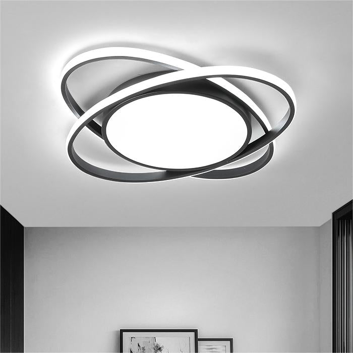 Lámpara de Techo Empotrada Estilosa para Iluminación de Dormitorio – 50/60 cm, LED 8