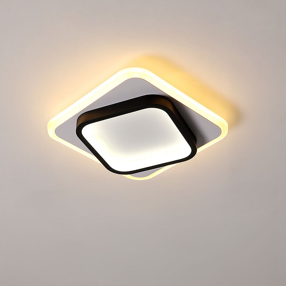 Lámpara de Techo LED Cuadrada Moderna para Salón – Iluminación Eficiente y Estilo Contemporáneo 6