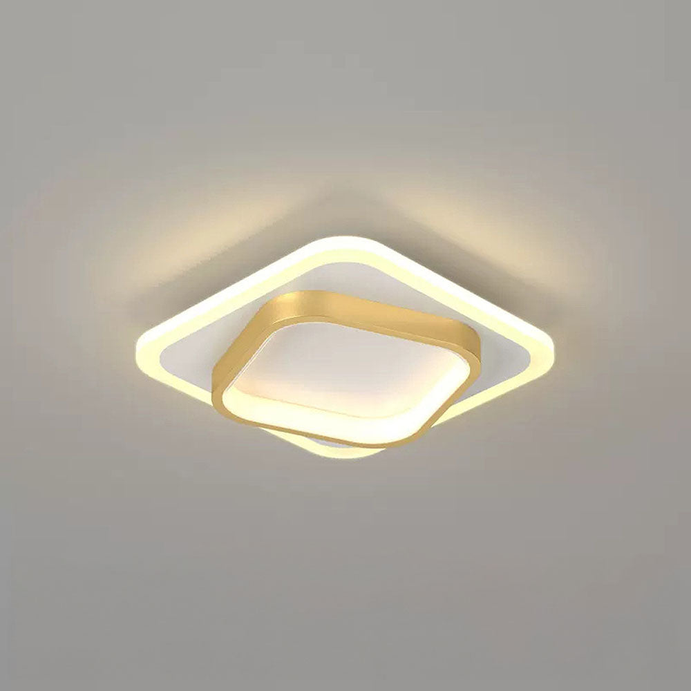 Lámpara de Techo LED Cuadrada Moderna para Salón – Iluminación Eficiente y Estilo Contemporáneo 8
