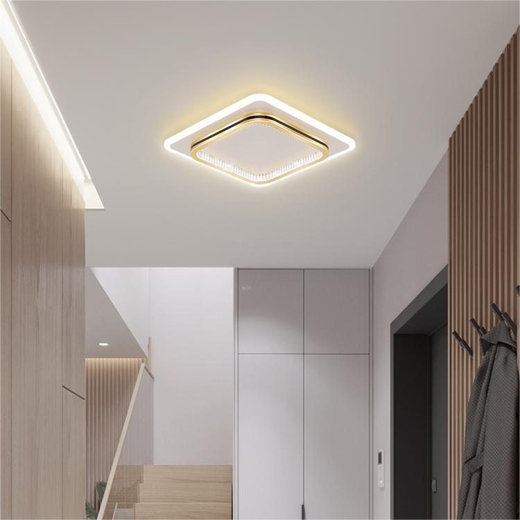 Lámpara de Techo LED Cuadrada para Dormitorio – Iluminación Moderna y Elegante 2