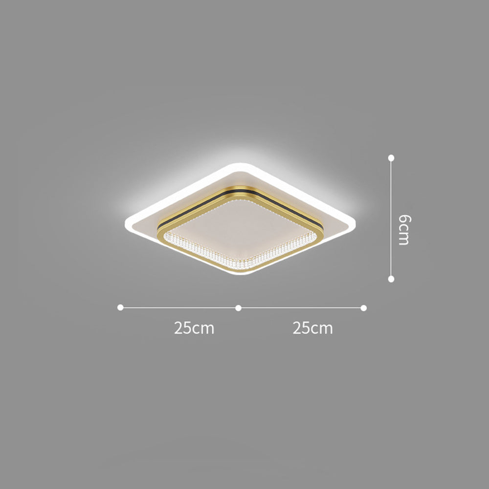 Lámpara de Techo LED Cuadrada para Dormitorio – Iluminación Moderna y Elegante 5