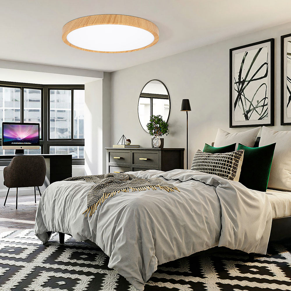 Lámpara de Techo LED Estilo Contemporáneo con Diseño de Montaje Empotrado 4