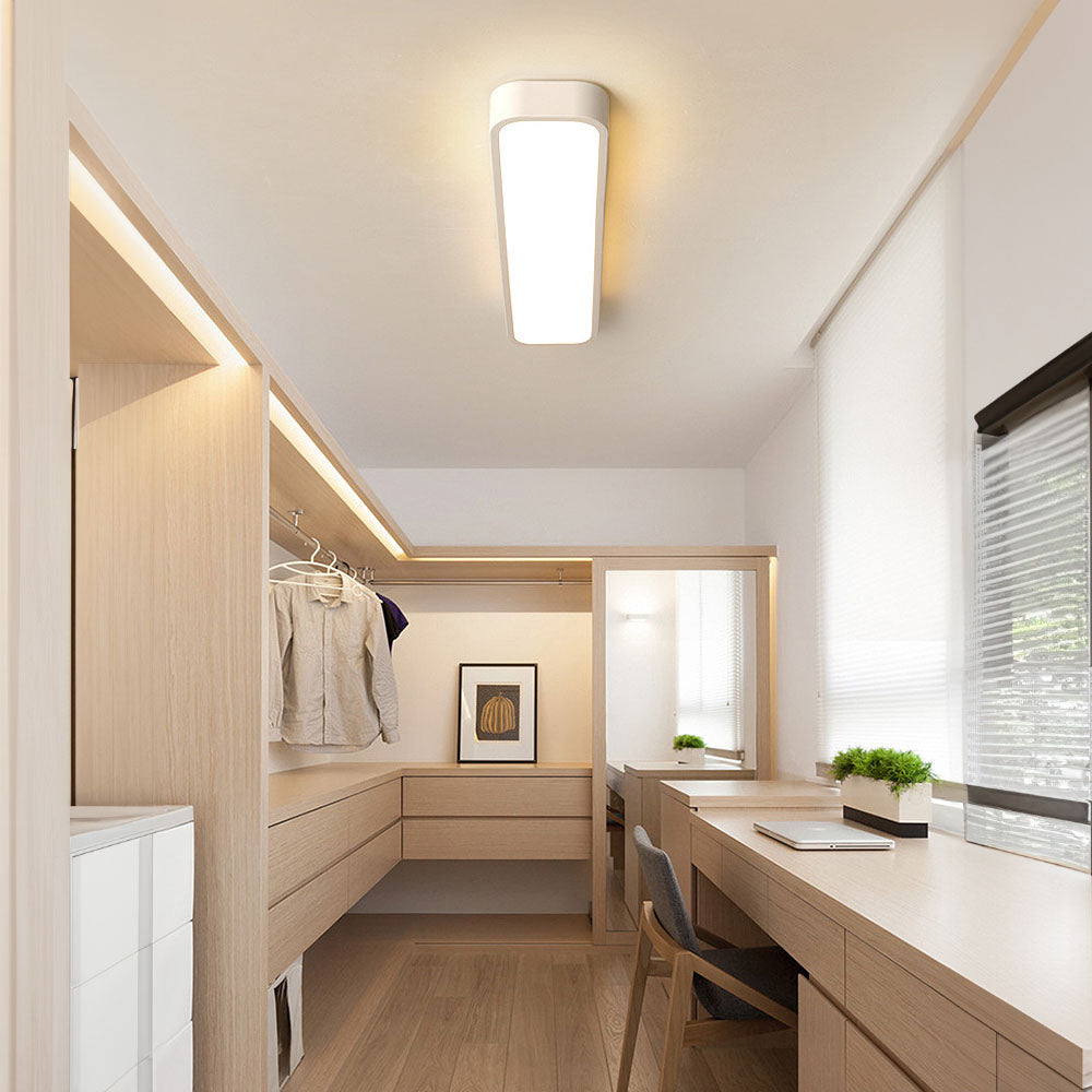 Lámpara de Techo LED Larga Minimalista Moderna de Hierro y Acrílico – Iluminación Eficiente para Hogar y Oficina 9