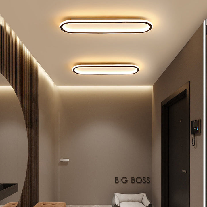 Lámpara de Techo LED Minimalista Art Deco, Iluminación Moderna y Eficiente para Comedor y Salón 4