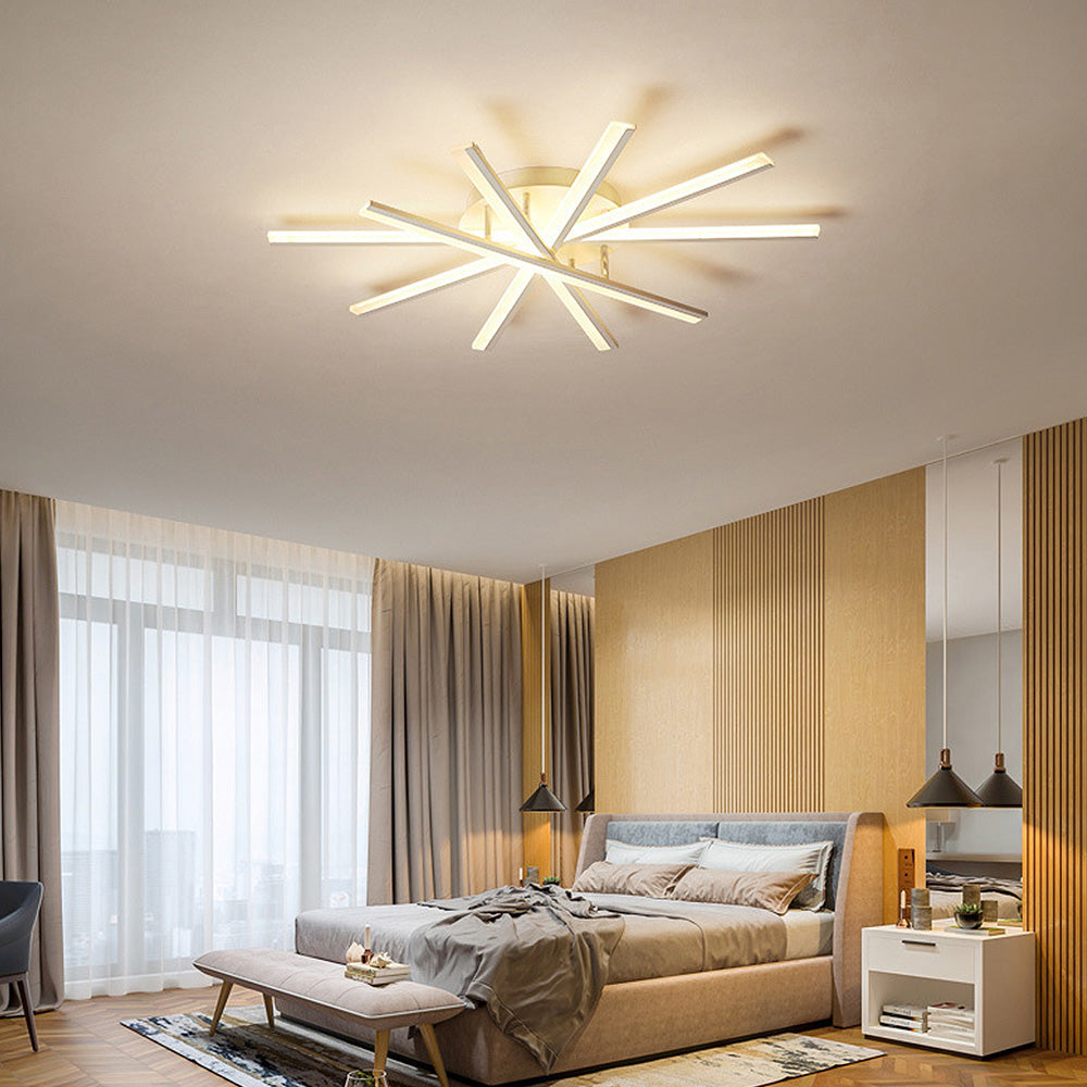 Lámpara de Techo LED Minimalista de Metal Escandinavo – Diseño Moderno y Elegante 15