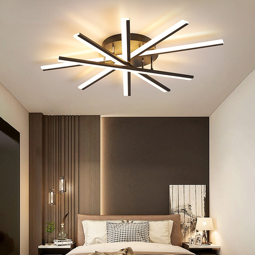 Lámpara de Techo LED Minimalista de Metal Escandinavo – Diseño Moderno y Elegante 3