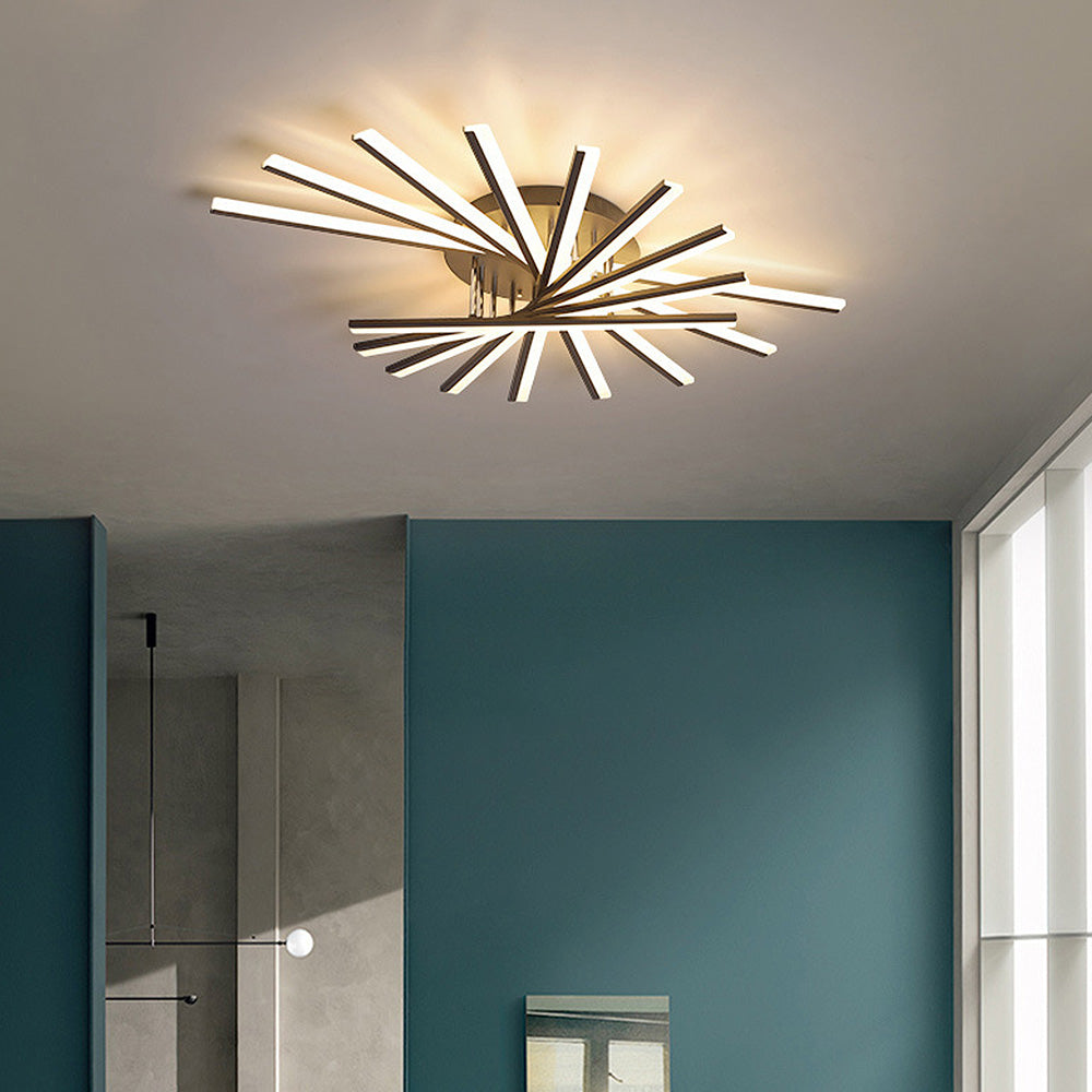 Lámpara de Techo LED Minimalista de Metal Escandinavo – Diseño Moderno y Elegante 7