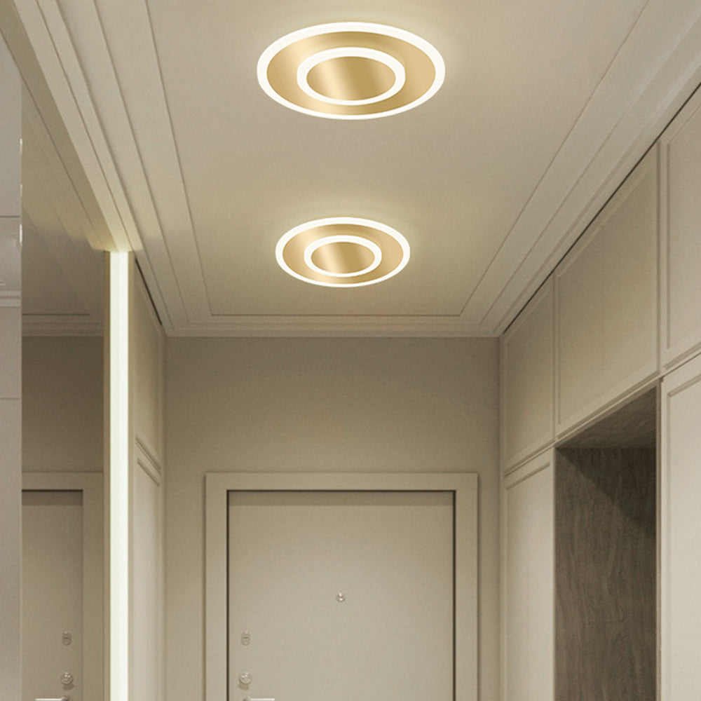 Lámpara de Techo LED Minimalista en Metal para Dormitorio – Iluminación Moderna y Eficiente 11