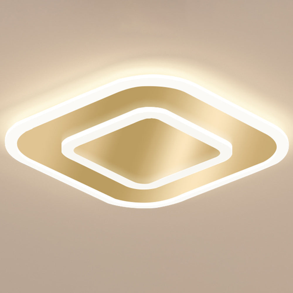 Lámpara de Techo LED Minimalista en Metal para Dormitorio – Iluminación Moderna y Eficiente 3
