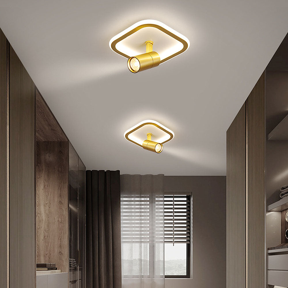 Lámpara de Techo LED Moderna Redonda y Cuadrada 30W para Interiores – Iluminación Eficiente y Diseño Versátil 13