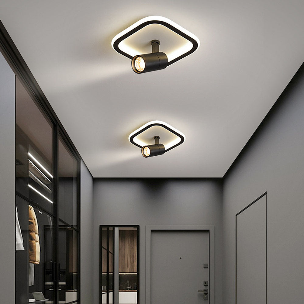 Lámpara de Techo LED Moderna Redonda y Cuadrada 30W para Interiores – Iluminación Eficiente y Diseño Versátil 14