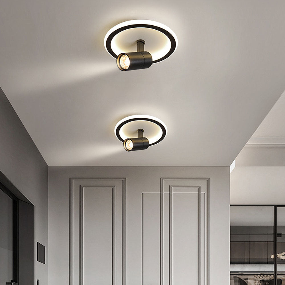 Lámpara de Techo LED Moderna Redonda y Cuadrada 30W para Interiores – Iluminación Eficiente y Diseño Versátil 1