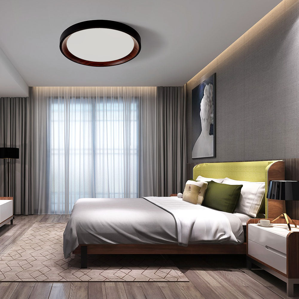 Lámpara de Techo LED Moderna de Acrílico Blanco para Dormitorio y Sala de Estar - Iluminación Eficiente y Diseño Contemporáneo 7