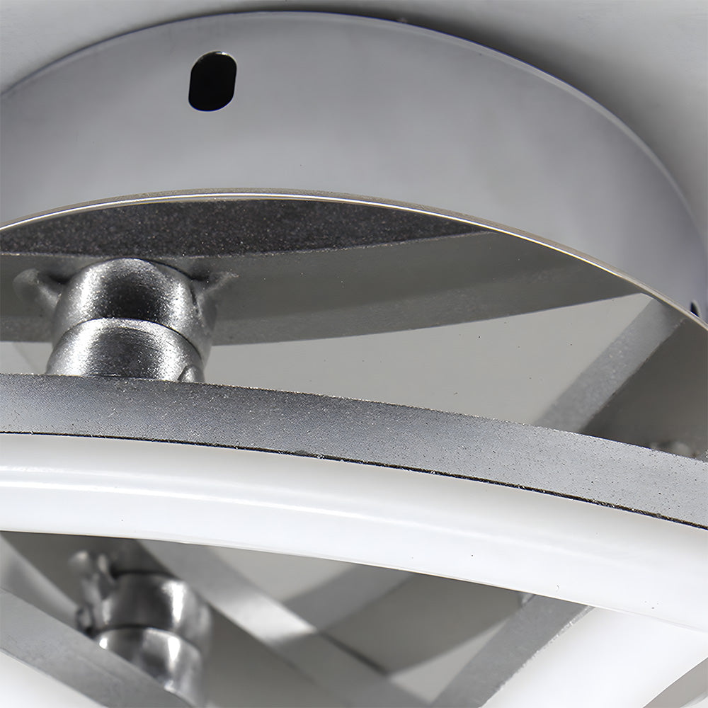Lámpara de Techo LED Moderna en Forma de Tridente para Dormitorio – Diseño Creativo y Eficiente 4