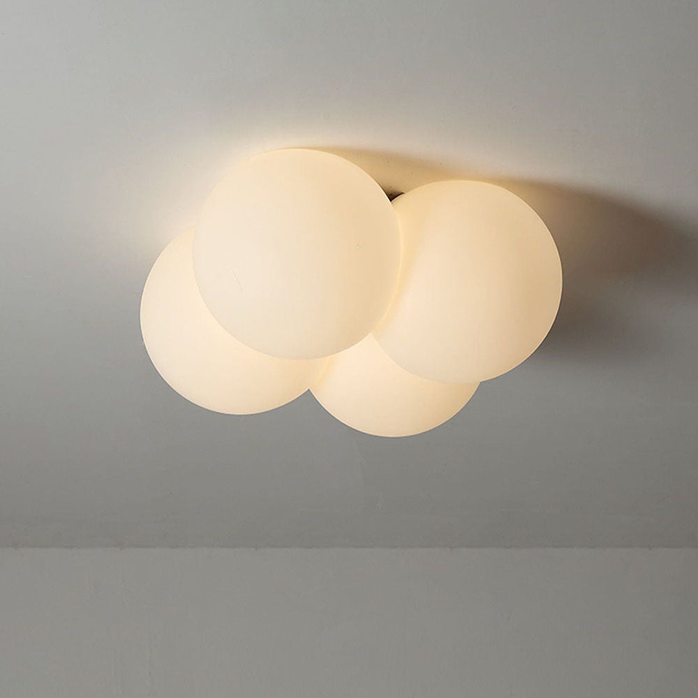 Lámpara de Techo LED Nórdica en Forma de Nube - Iluminación Cálida y Contemporánea 8