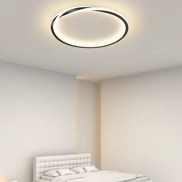 Lámpara de Techo LED Redonda Minimalista 40W - Iluminación Moderna para Dormitorio y Sala de Estar 9