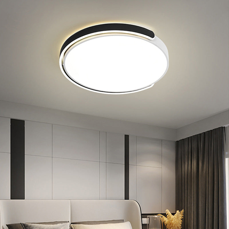 Lámpara de Techo LED Redonda Minimalista de Acrílico para Dormitorio 10