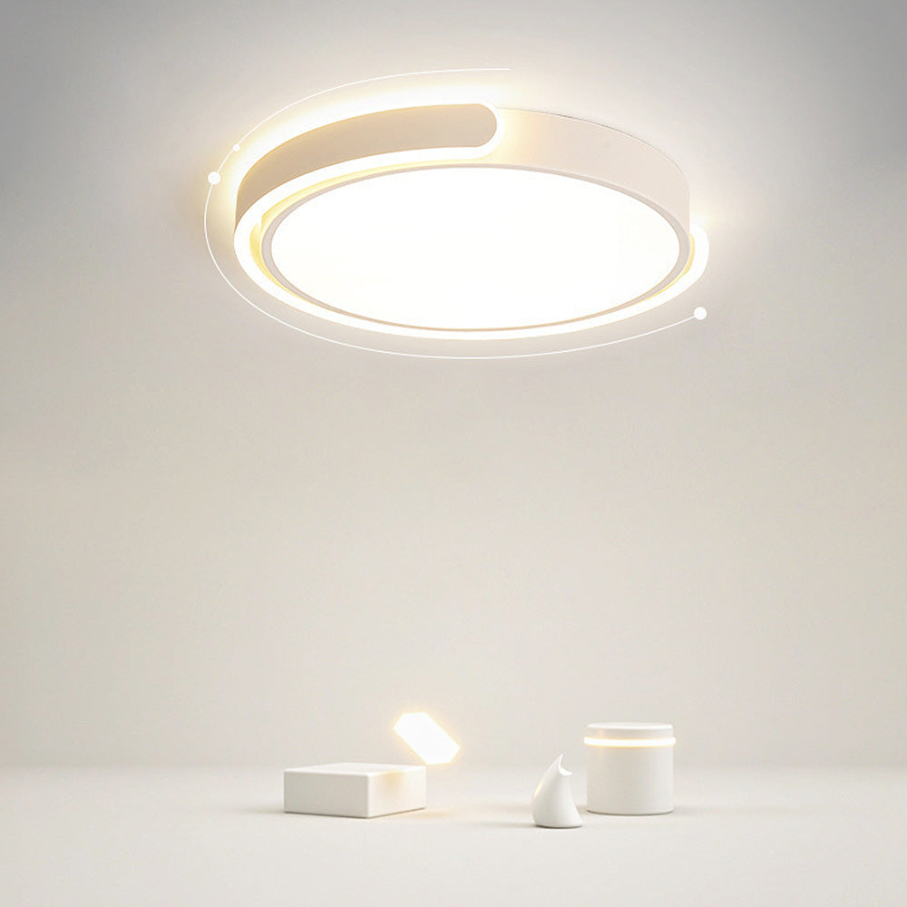 Lámpara de Techo LED Redonda Minimalista de Acrílico para Dormitorio 3