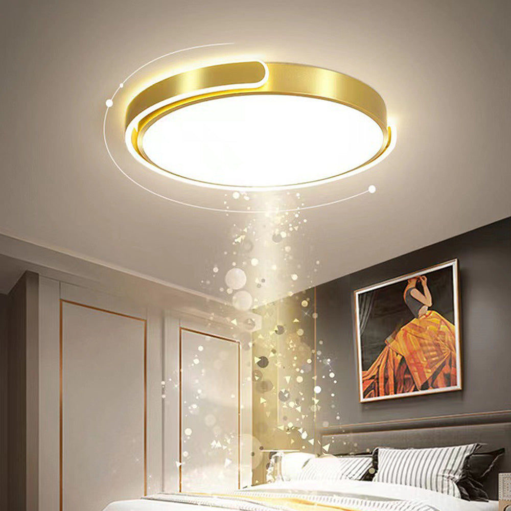 Lámpara de Techo LED Redonda Minimalista de Acrílico para Dormitorio 6